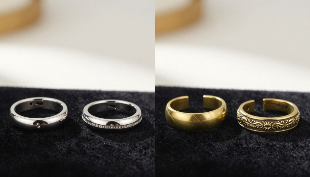 Stainless Steel vs Brass Jewellery
