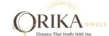 Orika Jewels logo with a gold sun motif, stylised O and the tagline “Elegance That Works With You”